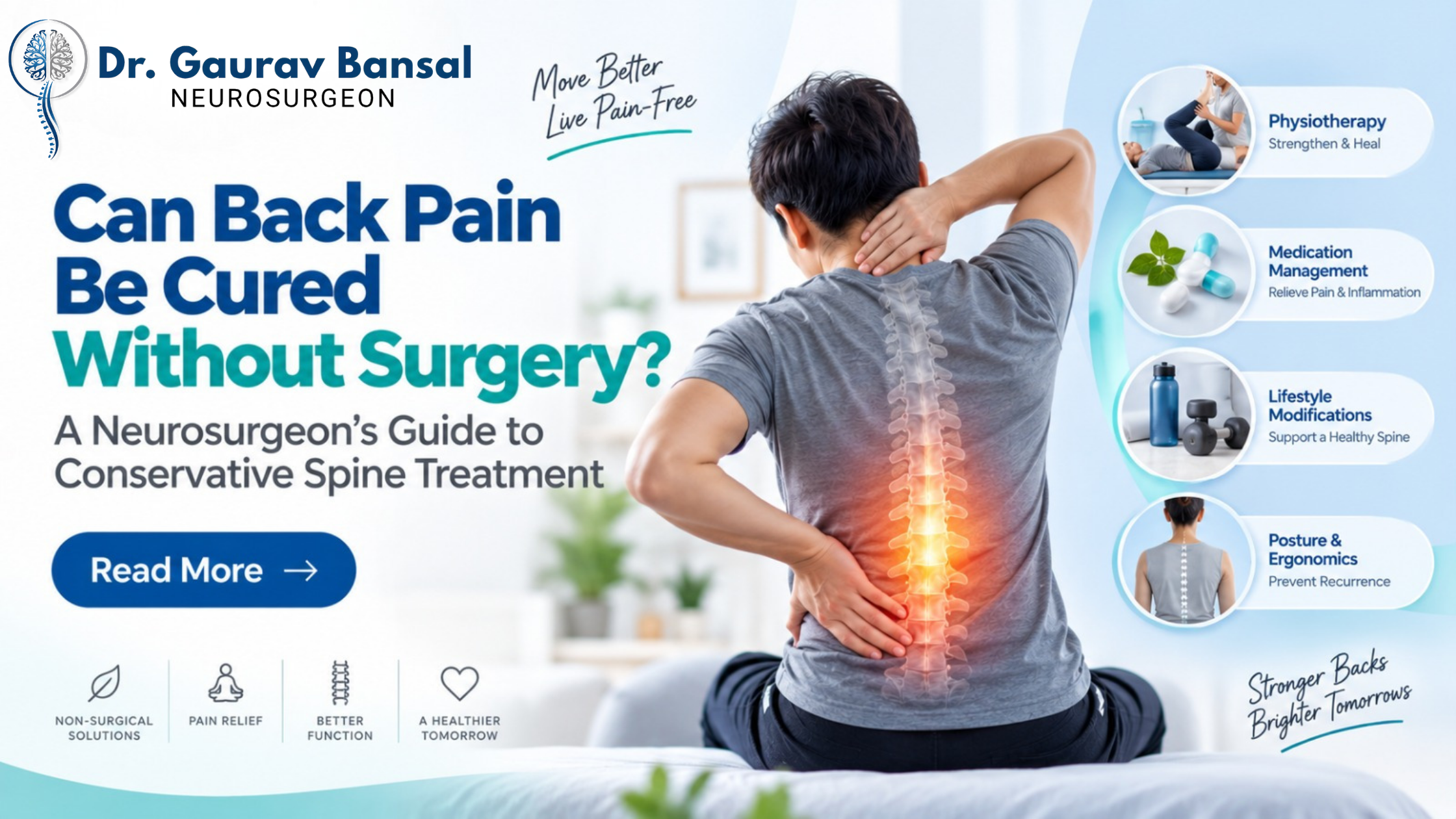 Can Back Pain Be Cured Without Surgery? A Neurosurgeon's Guide to Conservative Spine Treatment