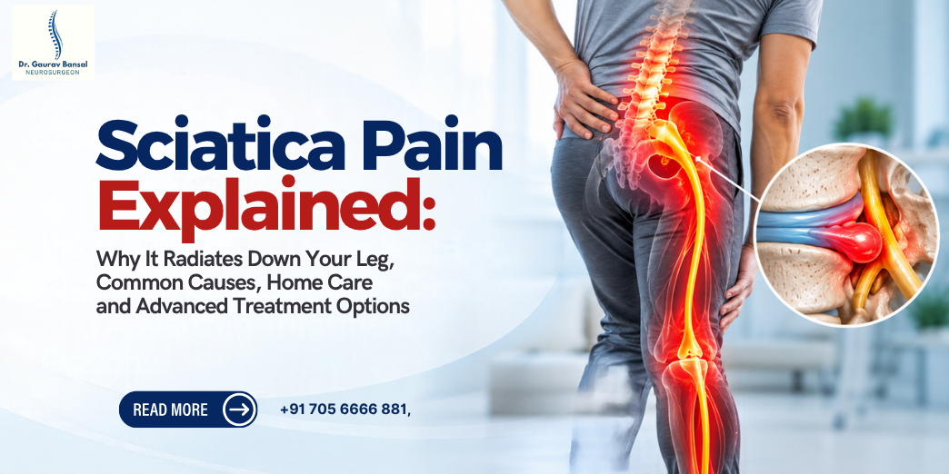 Sciatica Pain Explained: Why It Radiates Down Your Leg, Common Causes, Home Care and Advanced Treatment Options