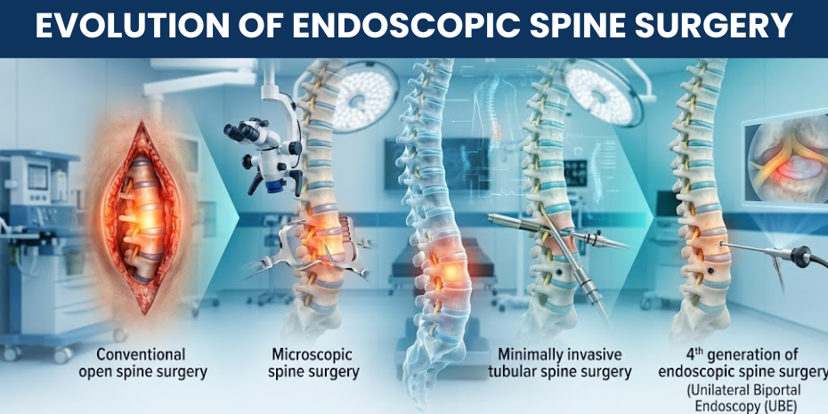 Evolution of Endoscopic Spine Surgery